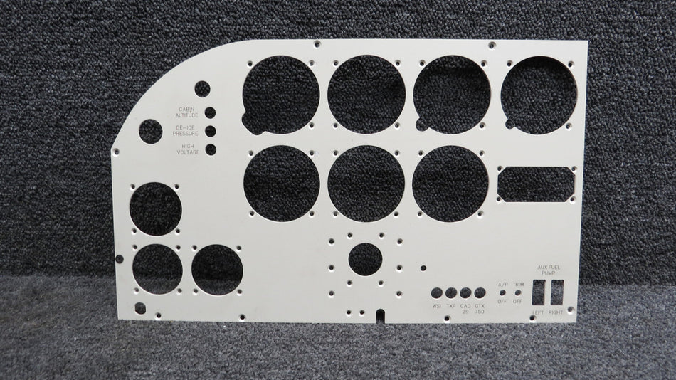 2113025-39-A59 Cessna P210N Instrument Panel Cover Assembly LH (Grey)