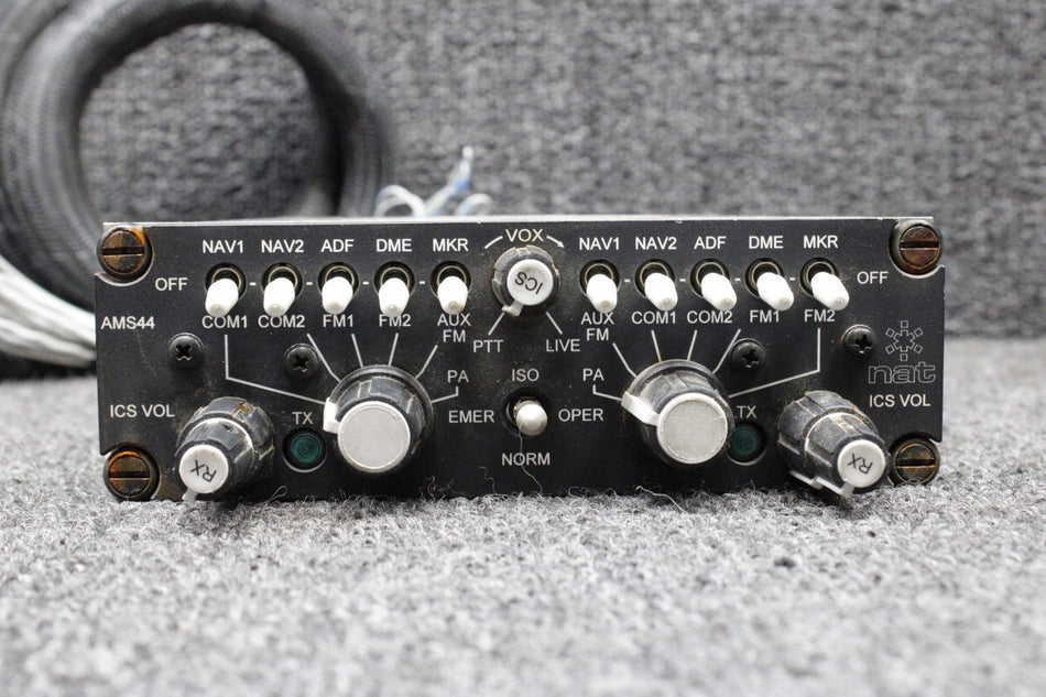 AMS44 Northern Airborne Dual Channel Audio Control Unit (Core)
