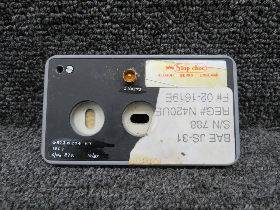03730274-K7 Jetstream 31 DEC-INC Panel