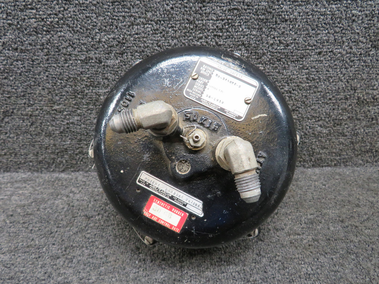 ハルページ① 103068-535 (Alt: 50-384072-5) Airesearch Series 8 Safety Valve