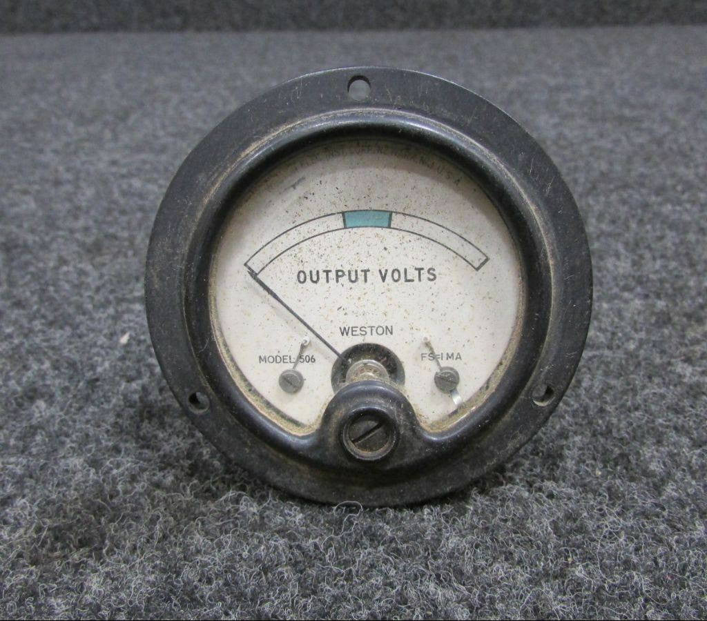 506 Weston Output Volts Indicator BAS Part Sales | Airplane Parts