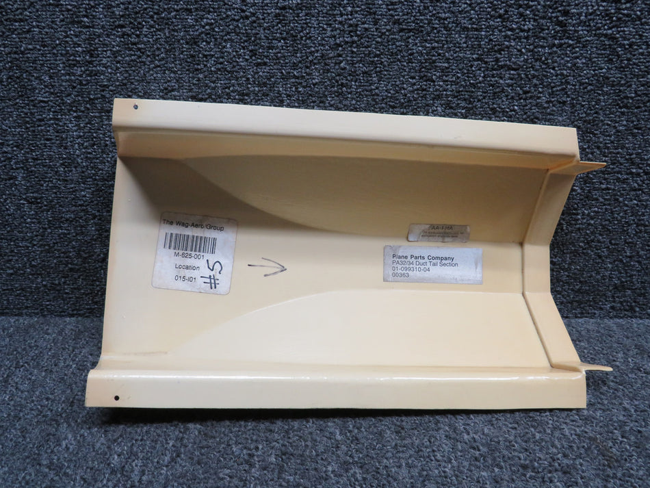 01-099310-04 Plane Parts Piper PA32-PA34 Duct Tail Section