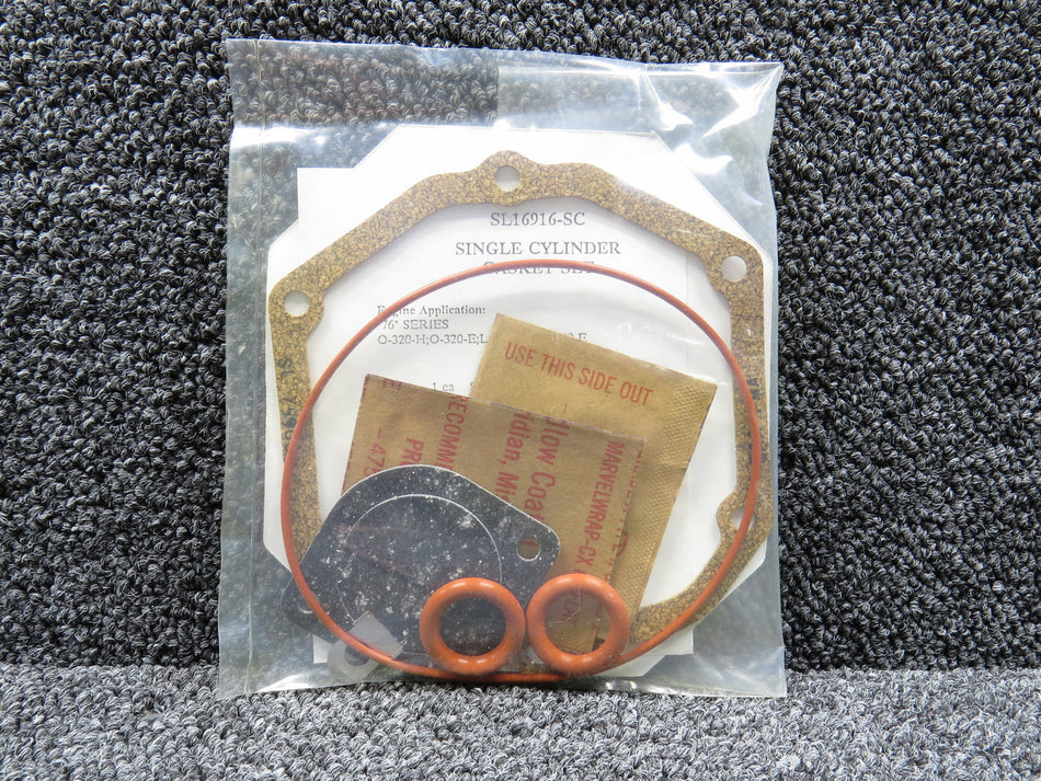 SL16916-SC (Alt: 05K22968) Superior Single Cylinder Gasket Set (New Old Stock)