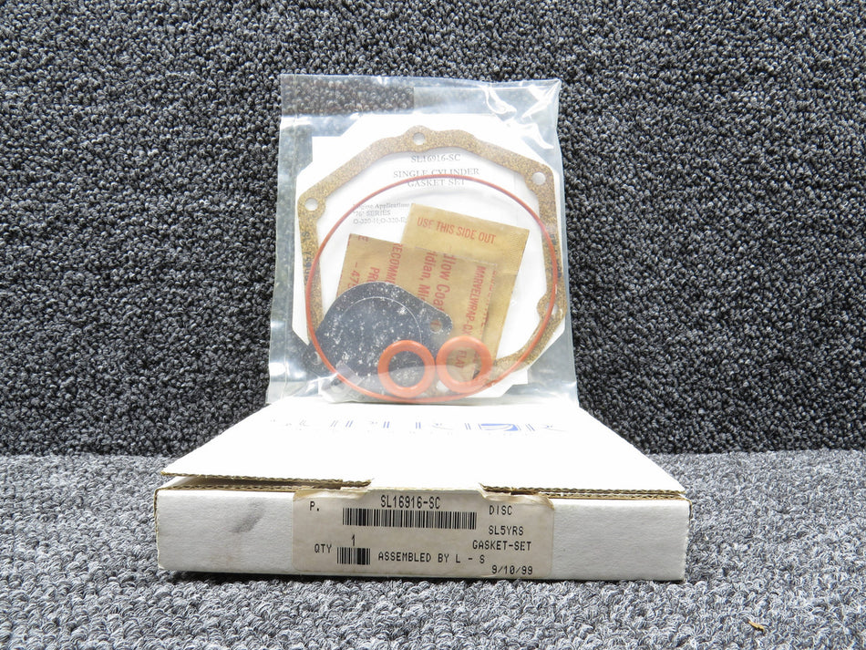 SL16916-SC (Alt: 05K22968) Superior Single Cylinder Gasket Set (New Old Stock)