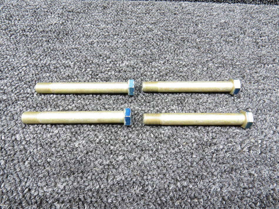 130909B114 Raytheon Magnetic Particle Inspected Bolt Set of 4 (New Old Stock)