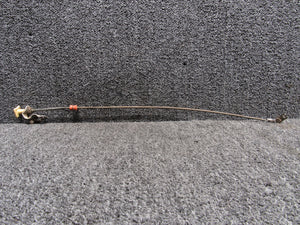 0400311-95 Cessna C-152 Strainer Drain Line Cable Assy (Damaged) Length: 24”