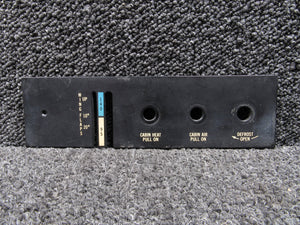4Q77 (Alt: 1213363-14) Astronics Corp Wing Flaps Defrost Panel