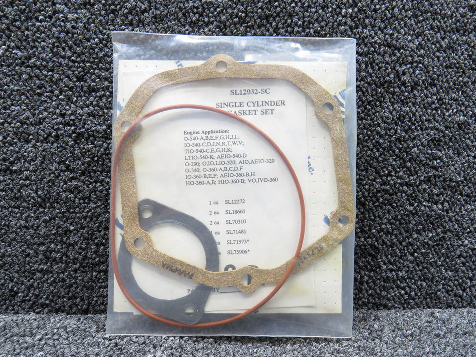 SL12032-SC Single Cylinder Gasket Set (3 Incomplete Sets)