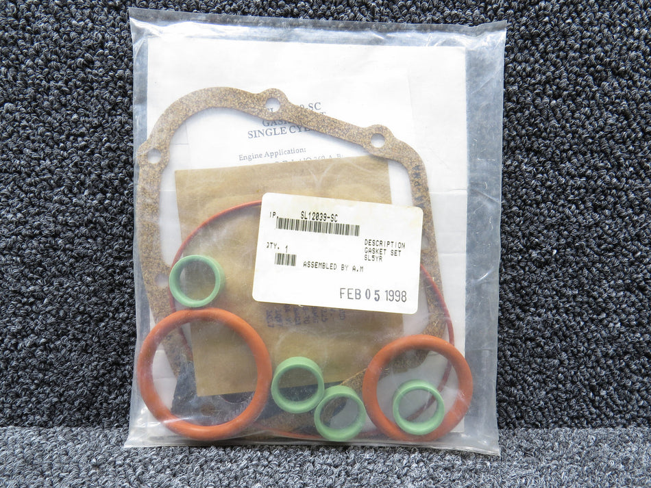 SL12039-SC Single Cylinder Gasket Sets (2 Complete and 1 Incomplete Set)