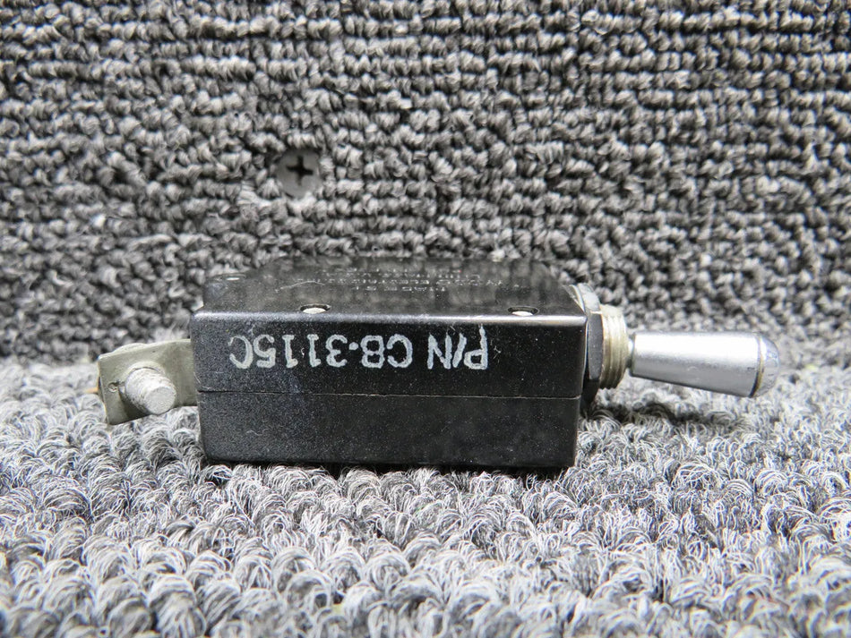 CB-3115C Wood Electric Toggle Circuit Breaker Unit