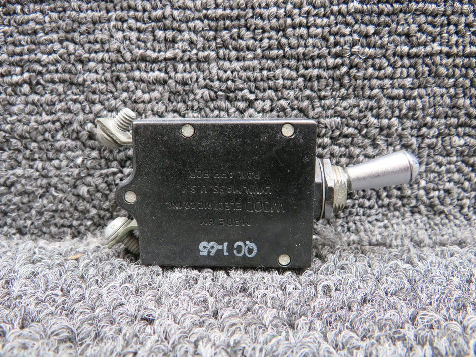 CB-3115C Wood Electric Toggle Circuit Breaker Unit