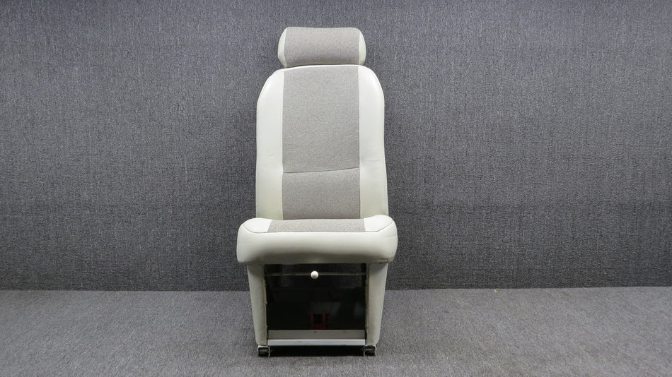 25515-004 Piper PA30 Front Seat Assembly LH (Grey) (Rail Width: 11”)