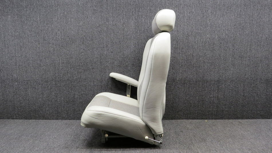 25550-005 Piper PA30 Center Seat Assembly RH (Grey) (Rail Width: 11”)