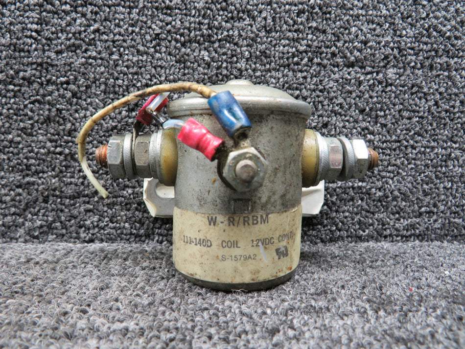 111-140D (Alt: S-1579A2) Solenoid Relay, 12V