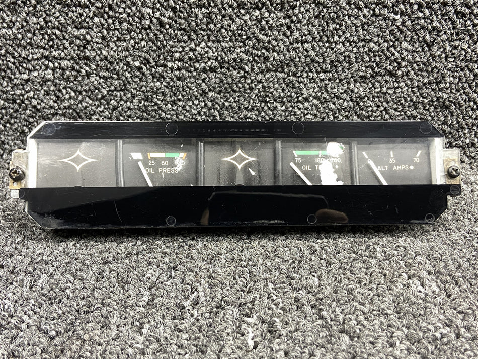 06205-005 Piper PA32R-301 Instrument Gauge Cluster Assembly LH (Damaged)