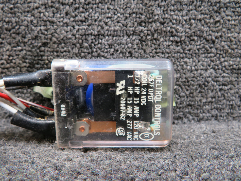 20607-82 Delta Controls Relay Assembly 24 Volts