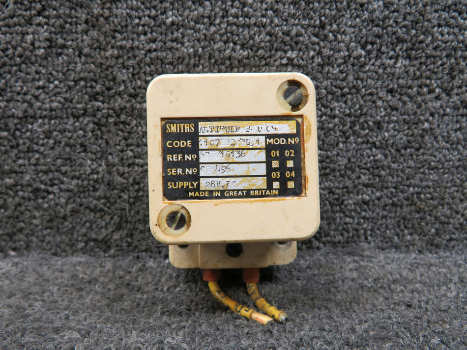 1107KSD-BU-1 Smiths Altitude Switch Assembly 28 Volts