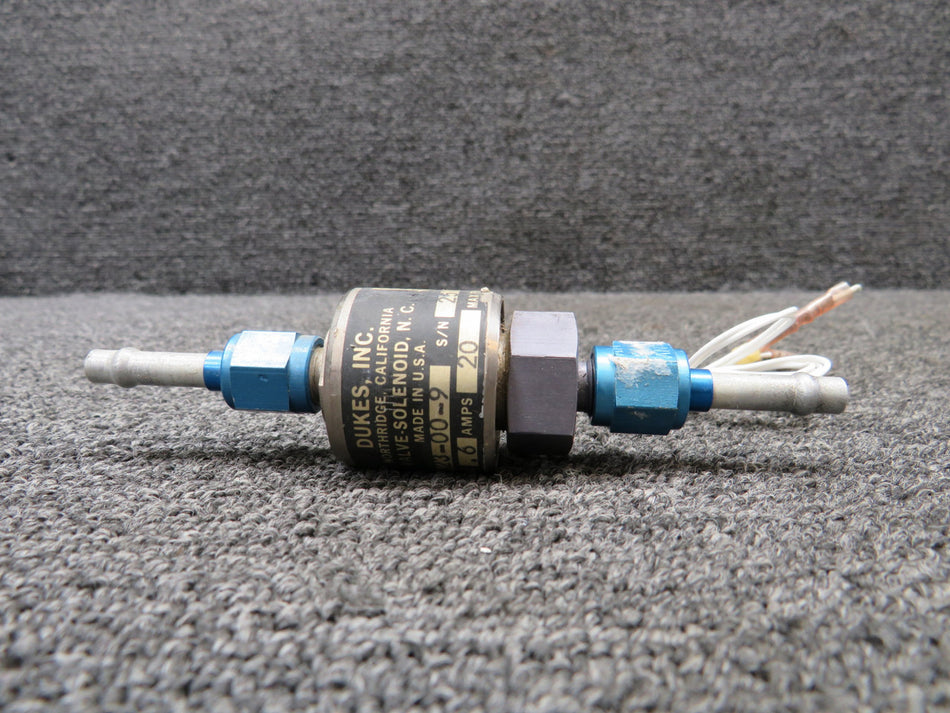 3423-00-9 Dukes Solenoid Valve Assembly (Amps: 0.6, Max Pressure: 20, Volts: 28)