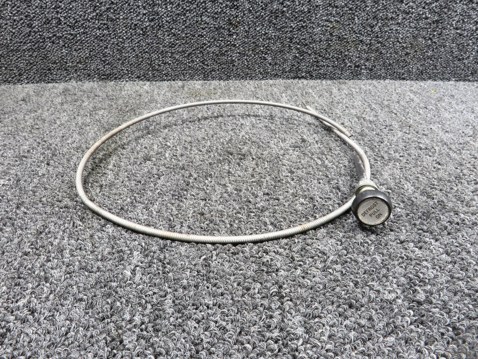 63902-006 Piper PA-28-180 Defroster Control Cable Assembly Length: 39.75”