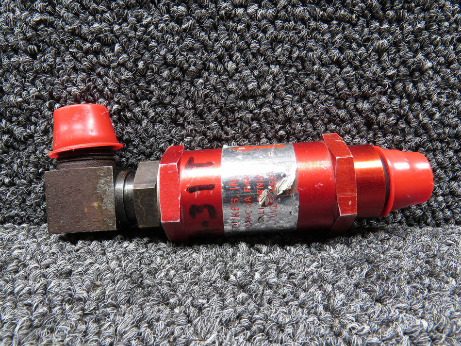 1010-00-1 (Alt: 492-245) Piper PA-31T Dukes Fuel Check Valve (Rust)