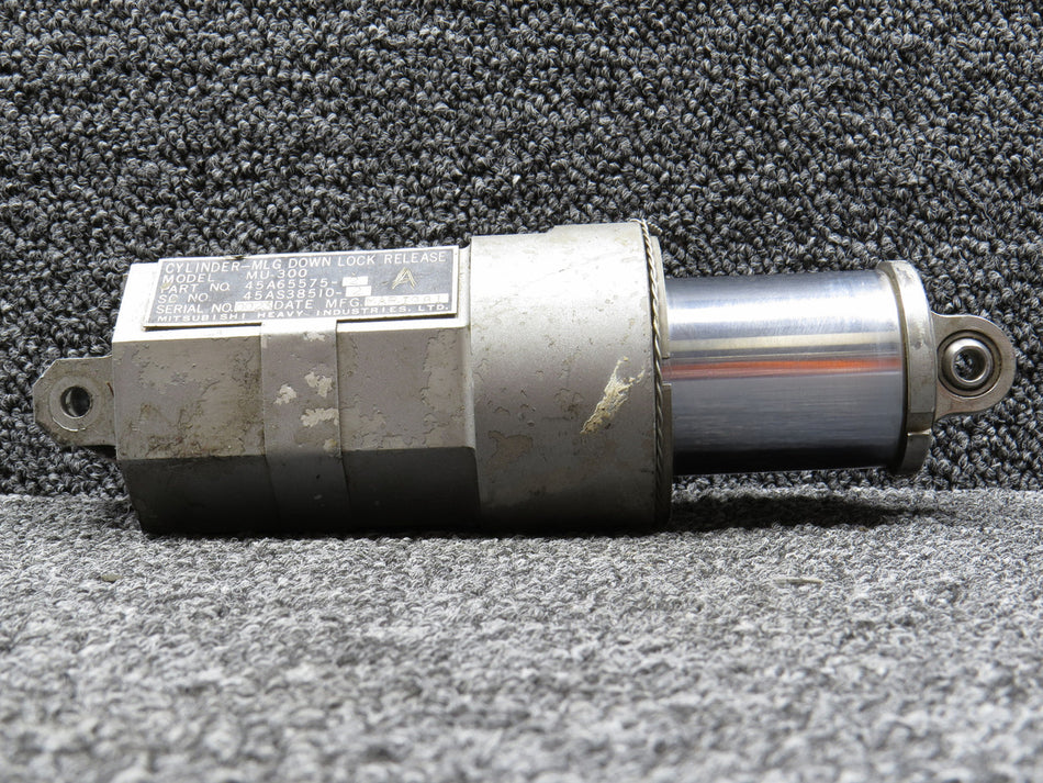 45A65575-2 (Alt: 45AS38510-2) Mitsubishi MLG Down Lock Release Cylinder Assembly