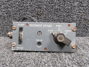 RVA71 Eros Passenger Oxygen Panel with Altimeter Regulator Valve Assembly