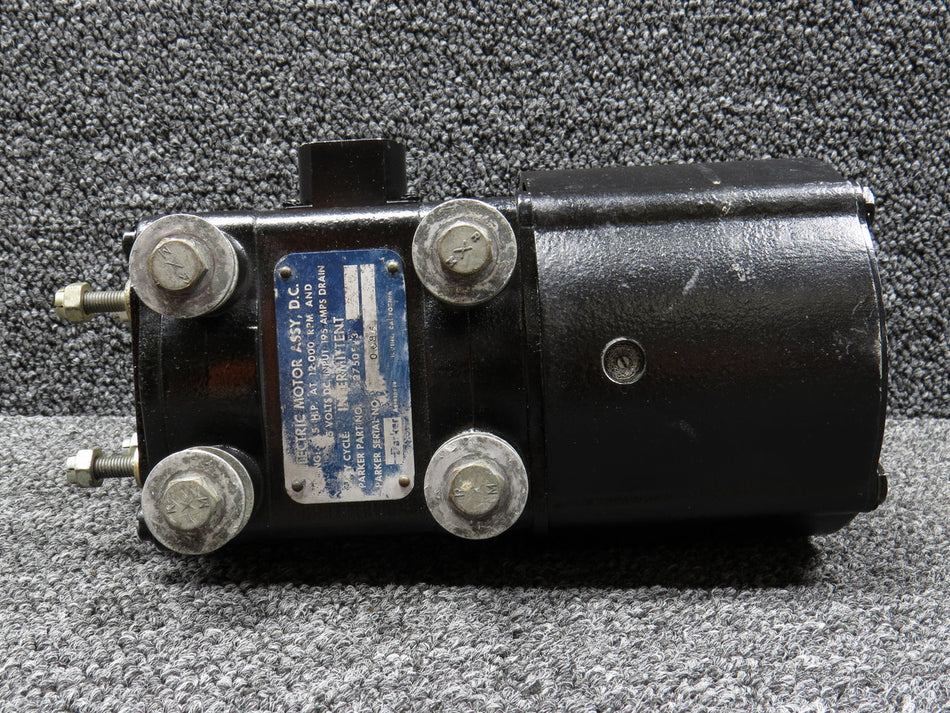2750523 Sabre 60 Parker Electric Motor Assembly (Faded Data Tag)
