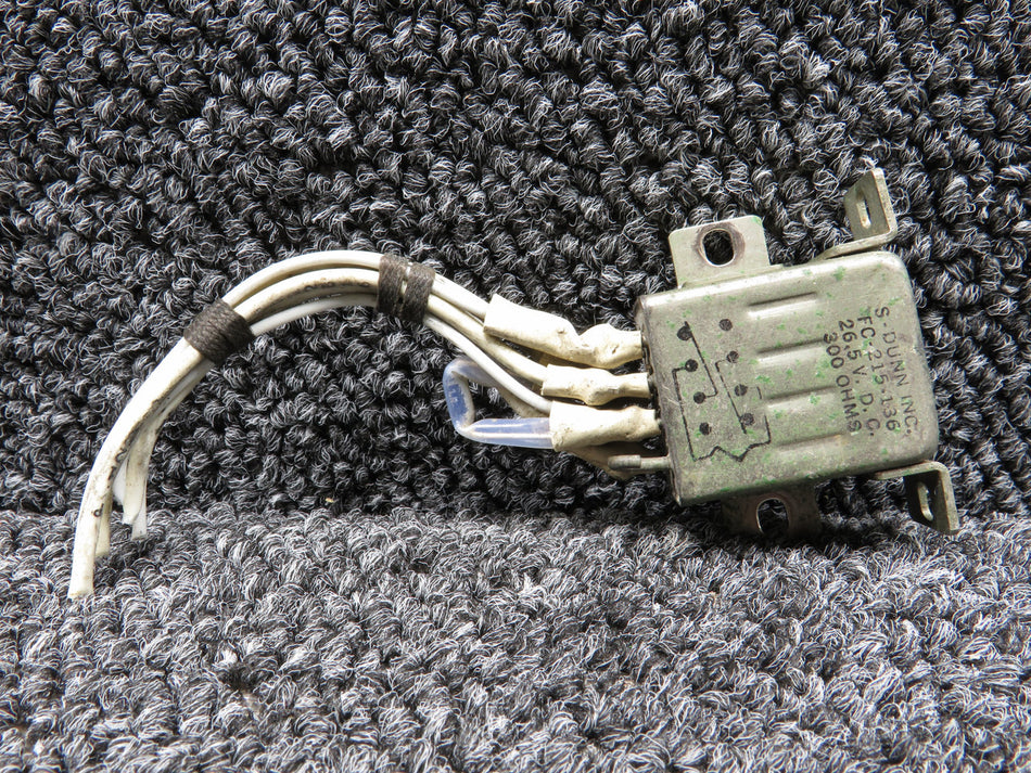 FC-215-136 S-Dunn Relay (26.5VDC, 300 OHMS)