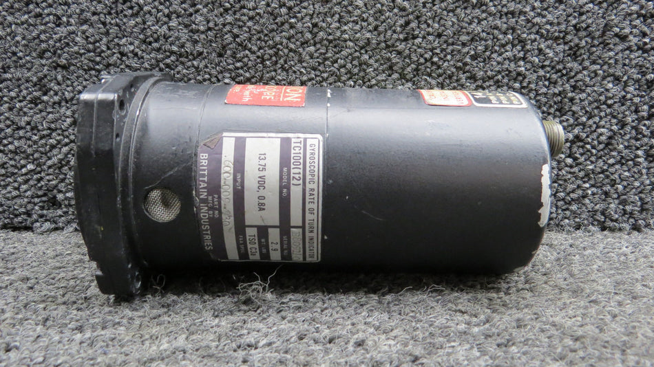 600-009-930 Brittain TC100(12) Gyroscopic Rate of Turn Indicator (Core)