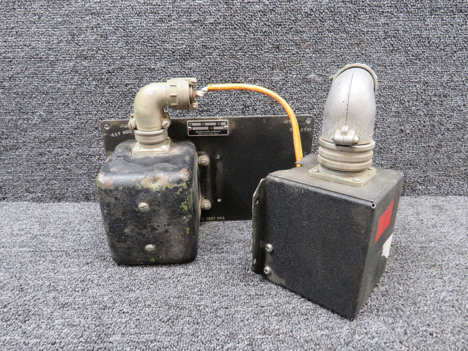 345A-2 Collins Radio Sensing Unit Assembly (Dented Housings)