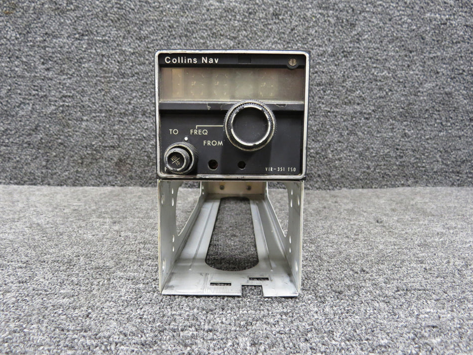 622-2080-011 Collins VIR-351 Navigation Receiver with Tray (Volts: 14)