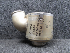 0850344-56 Cessna 310Q Air Induction Canister Assembly RH (Missing Catch)