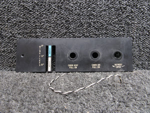1216722-1 Cessna T210L Cabin Air and Wing Flap Lighted Panel RH