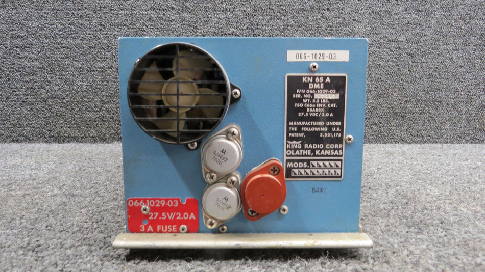 066-1029-03 King Radio KN-65A DME Transceiver with Adapter (Core)