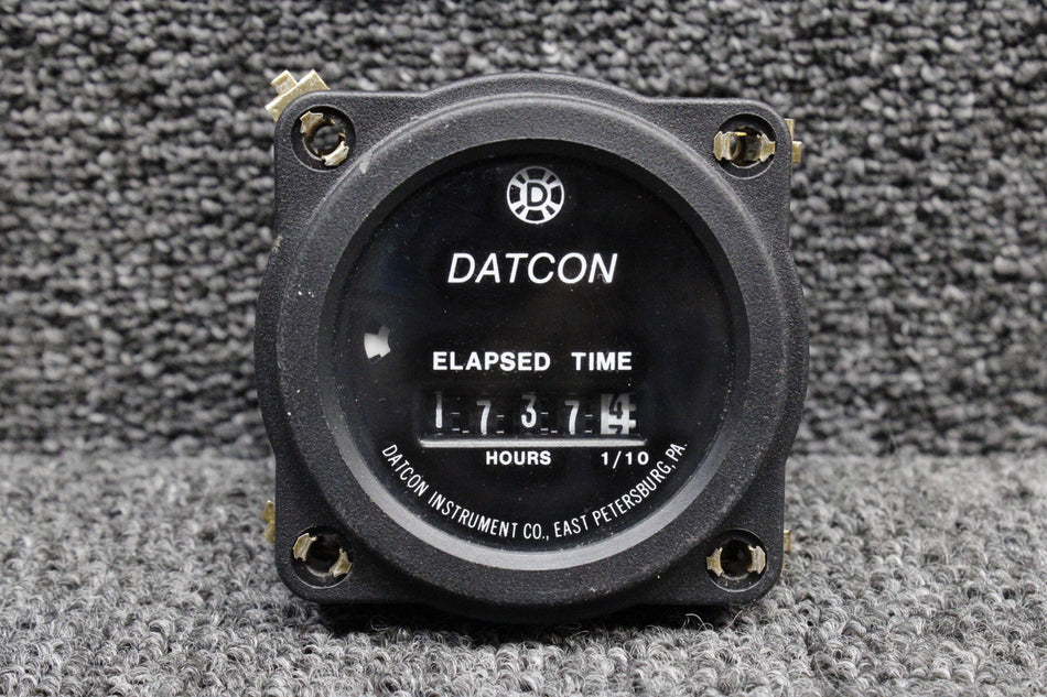 56194-00 Datcon 773UT Hour Meter Indicator (Volts: 4, 40) (Hours: 1737.4)