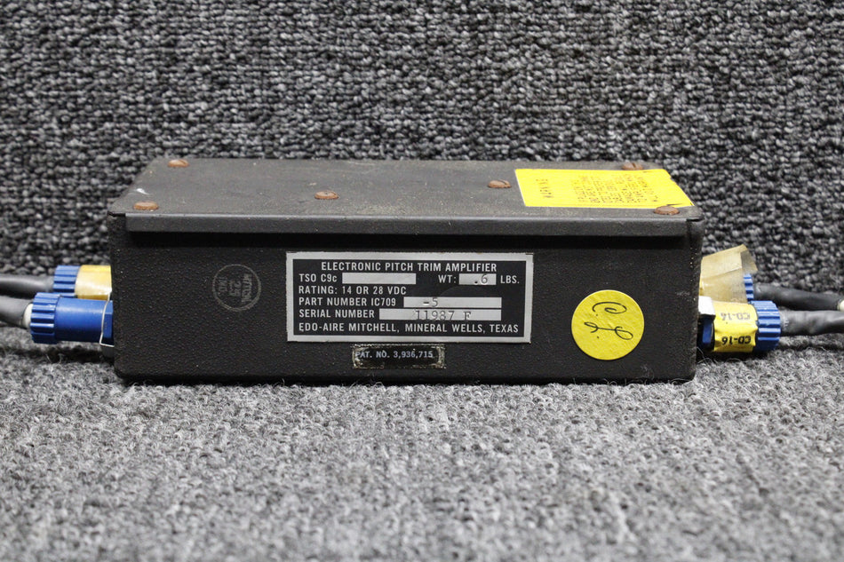 IC709-5 Edo-Aire, Mitchell Electronic Pitch Trim Amplifier (Volts: 14 or 28)