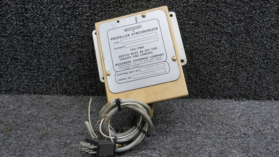 213421B, 213433 Woodward Synchronizer Control Box
