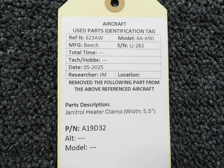 Janitrol A19D32 Janitrol Heater Clamp (Width: 5. 5”)