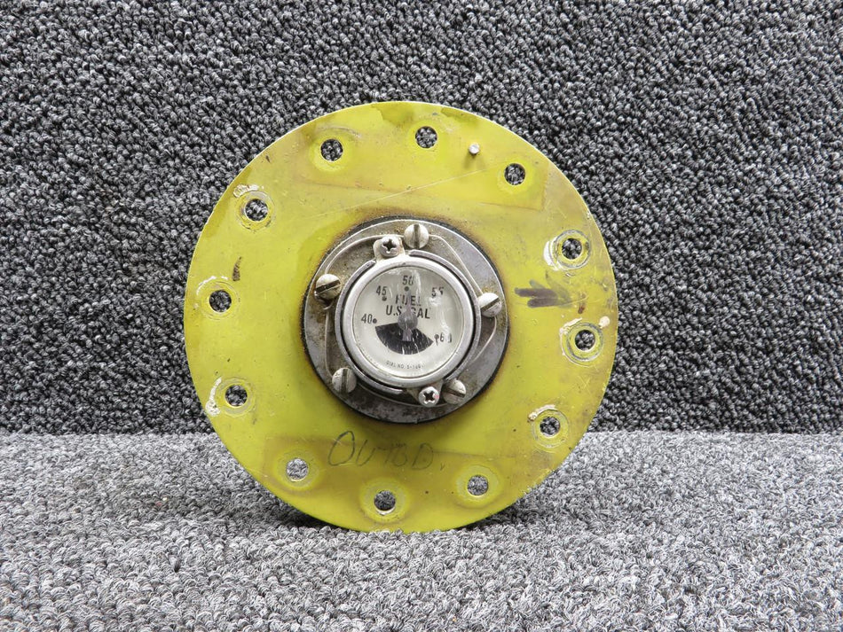 Beechcraft Parts 002-920020-9 Beechcraft 55 Fuel Quantity Transmitter with Indicator (Cracked)