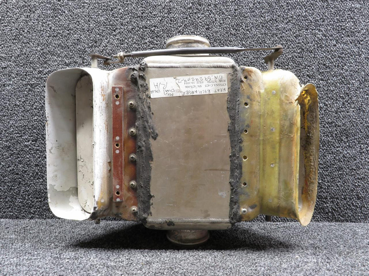 Stewart-Warner 10637B (Alt: 9910505-1) Stewart Warner Heat Exchanger with Abrasion Patch