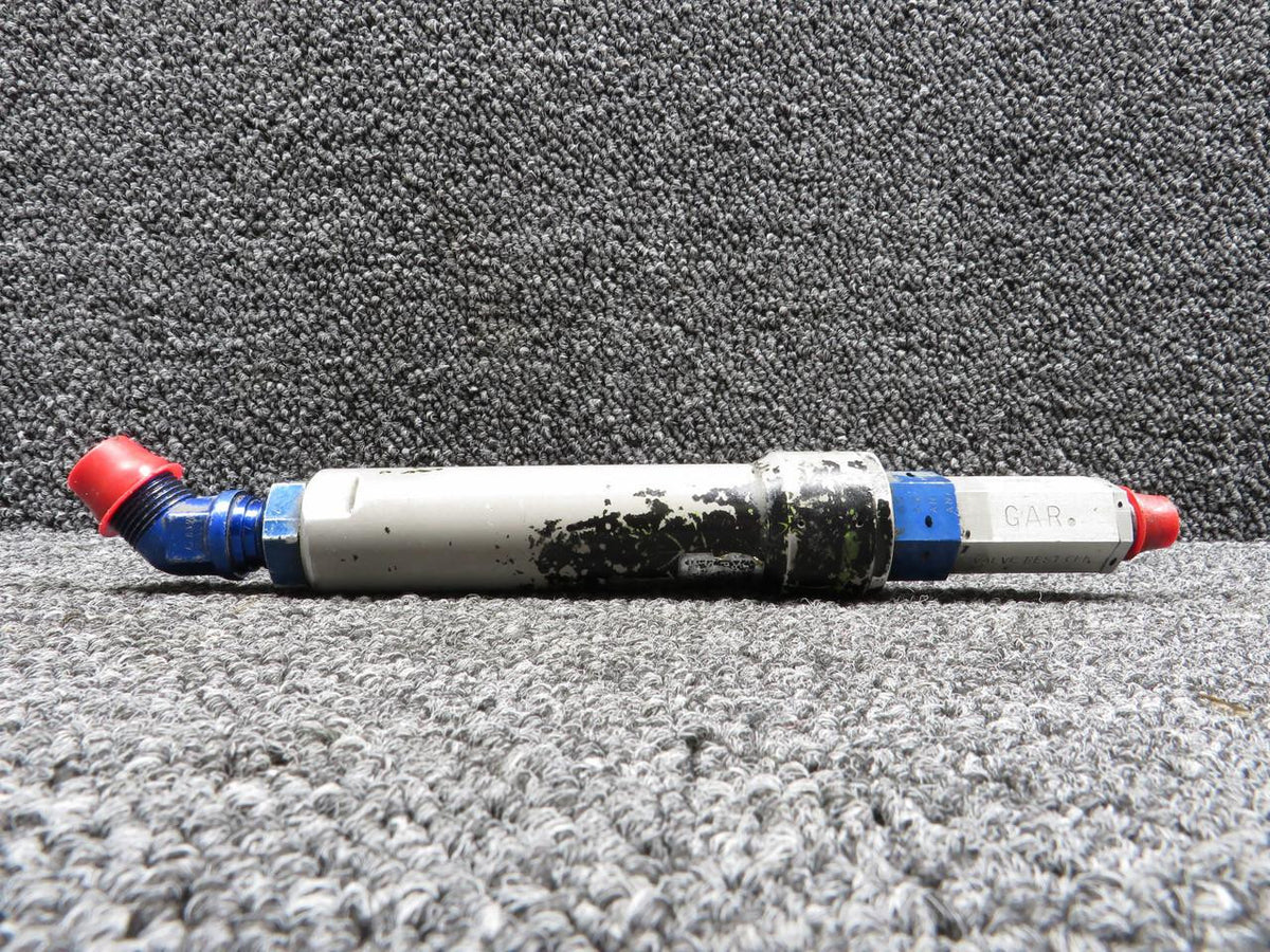 LearJet 2380033-4 Learjet 23 Hydraulic Relief Valve Assembly (Illegible Data Tag)