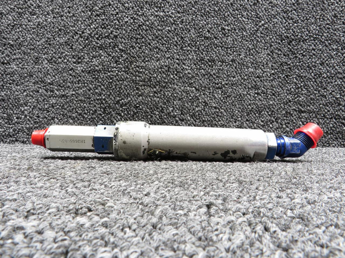 LearJet 2380033-4 Learjet 23 Hydraulic Relief Valve Assembly (Illegible Data Tag)