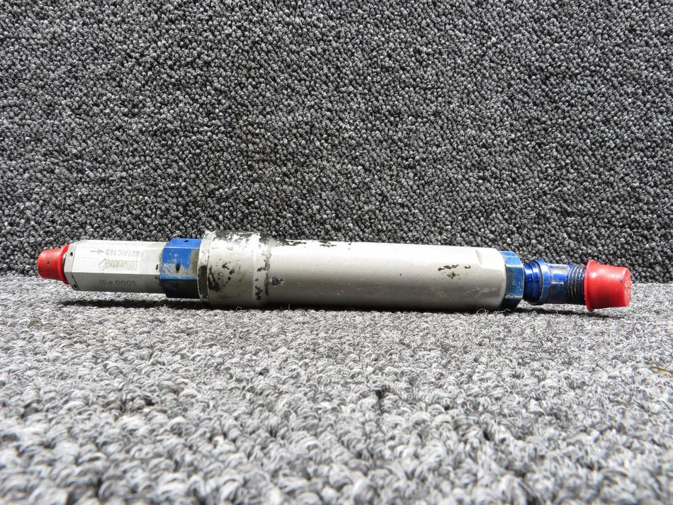 LearJet 2380033-4 Learjet 23 Hydraulic Relief Valve Assembly (Illegible Data Tag)