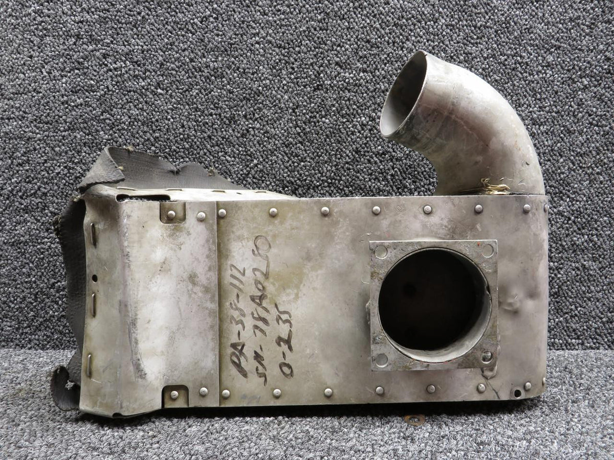 Piper Aircraft Parts 77671-002 Piper PA38-112 Carburetor Airbox Assembly (Welded Repair and Crack)