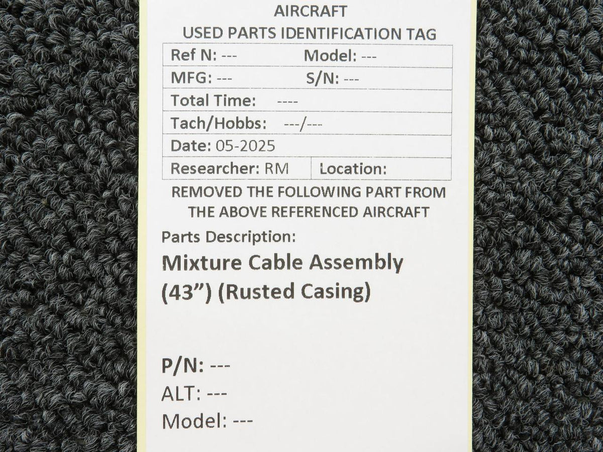 No Brand Mixture Cable Assembly (43”) (Rusted Casing)