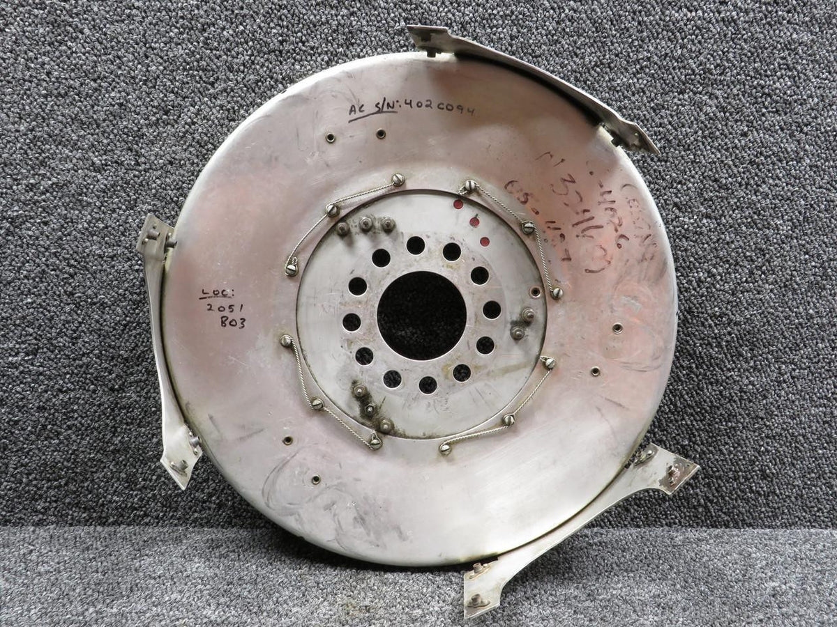 Cessna Aircraft Parts D3796 Cessna 402C Spinner Bulkhead Assembly with De-Ice Ring