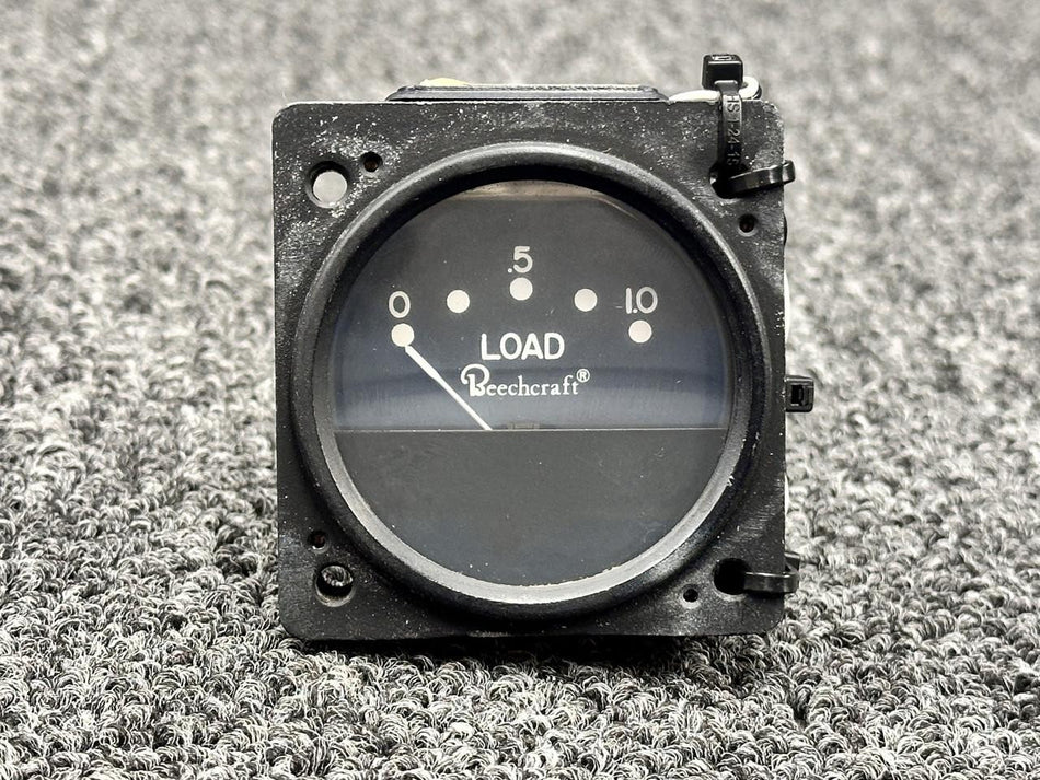 Aircraft Instrument and Development 12B100-1 (Alt: 96-384053-1) Aircraft Inst Load Meter Indicator (Lighted, 28V)