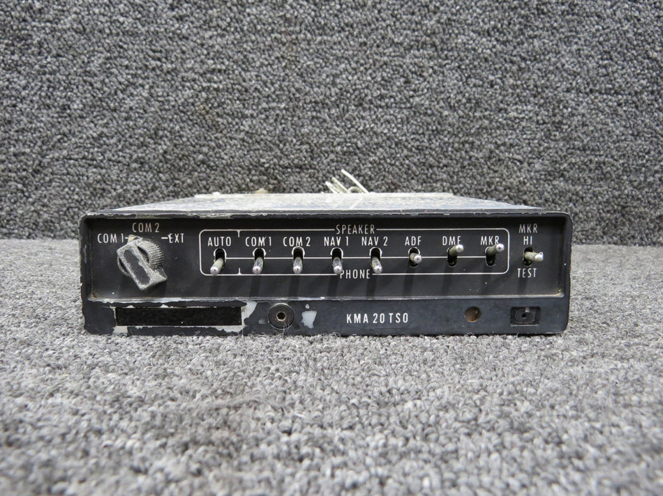 066-1024-03 King Radio KMA-20 Marker Beacon Receiver Isolation Amplifier Radio