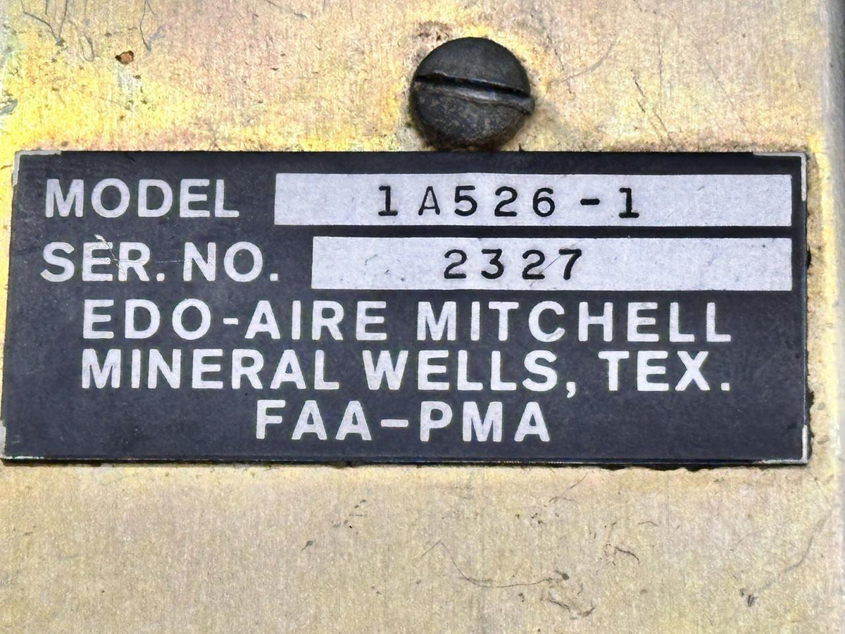 Edo-Aire / Mitchell  1A526-1 Edo-Aire Mitchell Autopilot Relay Box (28V)