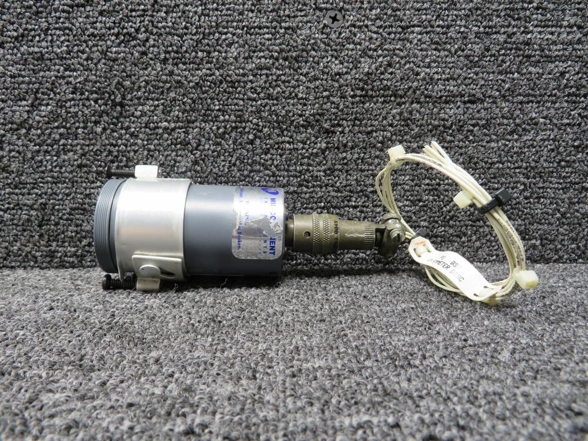 Mid-Continent S3439-1 Mid-Continent MD144-1 Ammeter Indicator has Mount and Connector